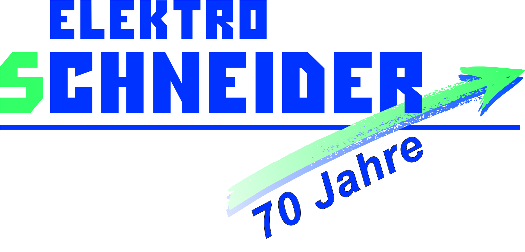 Logo Elektro Schneider-70 Jahre